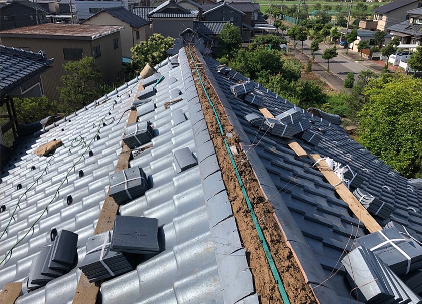 あらゆる屋根材の施工に対応